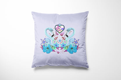 Flamingo Periwinkle Cushion Cover