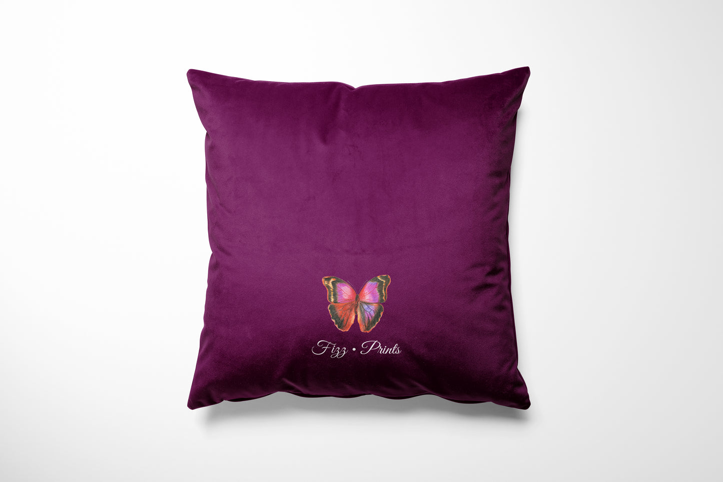 Insecta Plum Cushion Cover