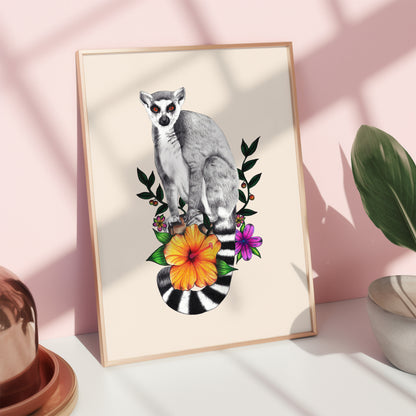 Lemur No.2 Print