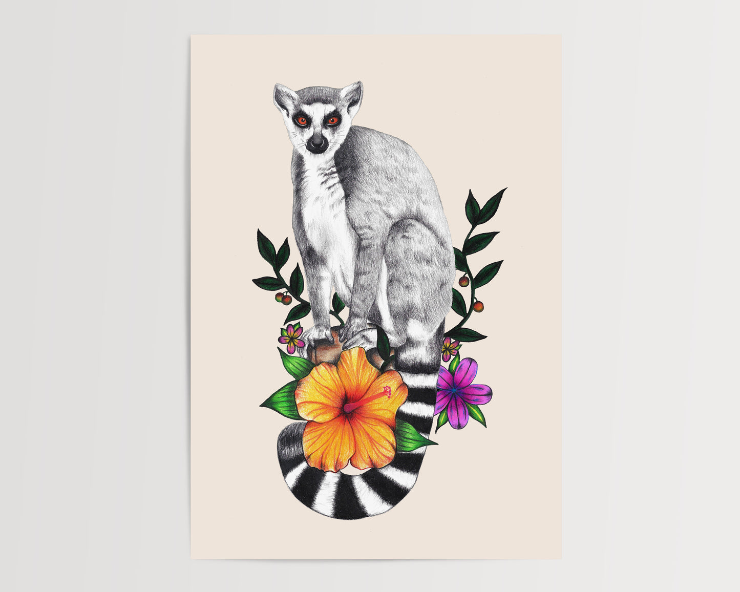 Lemur No.2 Print