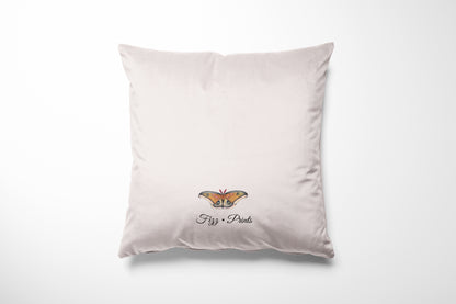 Roe Deer Pastel Stone Cushion Cover