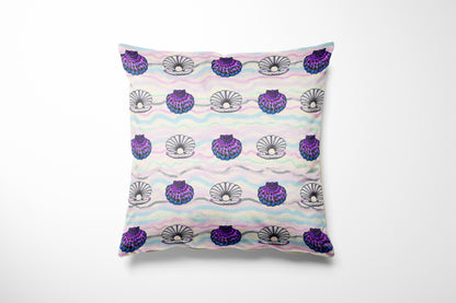 Venus Misty Purple Cushion Cover