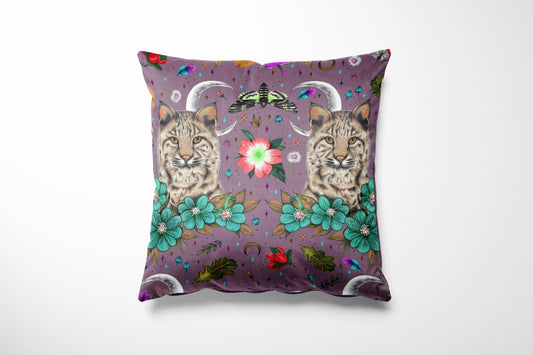 Wildcat Muted Grape Cushion Cover