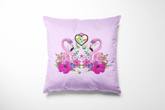 Flamingo Calypso Cushion Cover