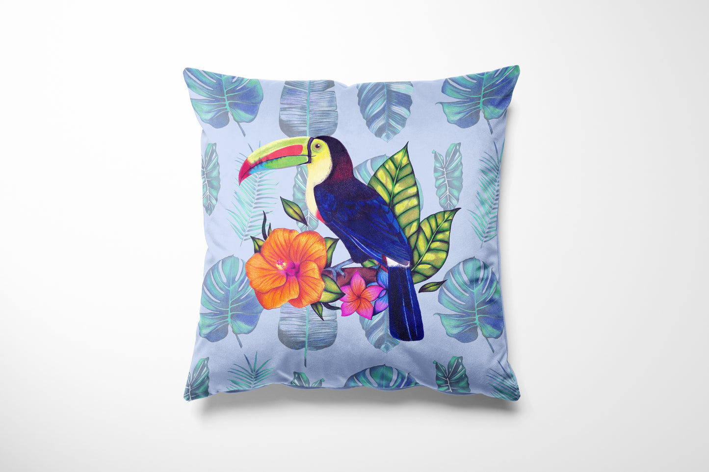 Toucan Oasis Cushion Cover